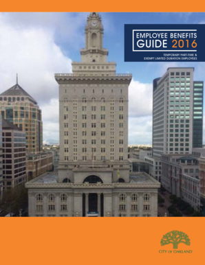 City of Oakland 2016 Enrollment Guidetemp part-time and exempt limited duration employees102015smindd