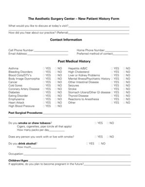 Form preview