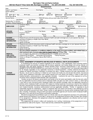 Patient Registration Form