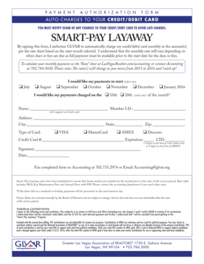 Payment Authorization Form