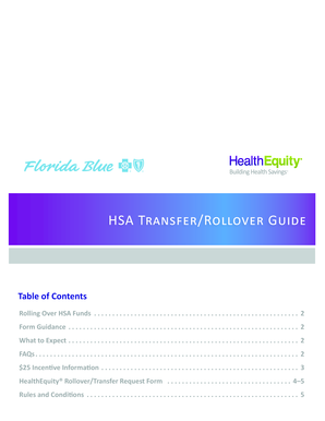 HealthEquity HSA Rollover/Transfer Form