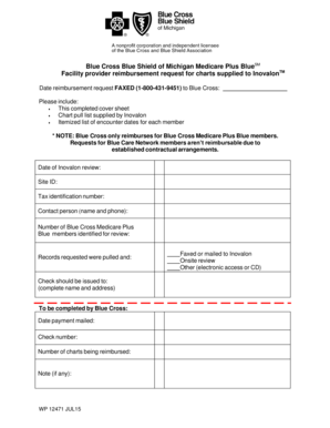 Facility Provider Reimbursement Request