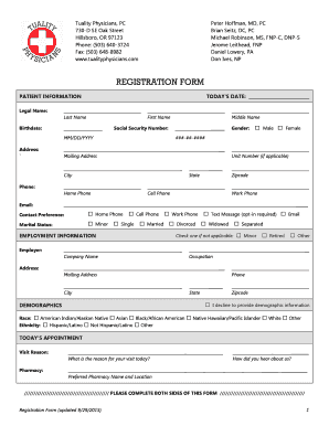 Patient Registration Form
