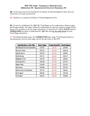 Certificate of Acknowledgement Form