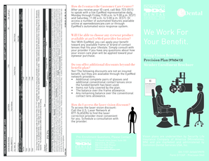 Vision Plan Enrollment Card