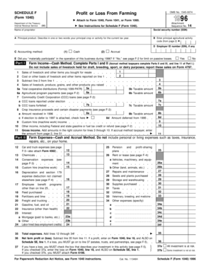 Method of statement for electrical works - 15450074 Profit or Loss From Farming SCHEDULE F (Form 1040) Department of the Treasury (98) Internal Revenue Service 96 Attach to Form 1040, Form 1041, or Form 1065