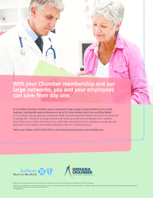 Indiana Chamber Health Insurance Application