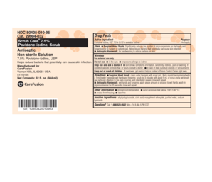 Drug Facts Form