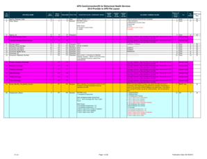 APS CareConnection Behavioral Health Form