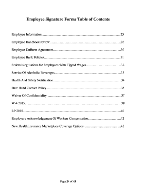 Employee Information Form