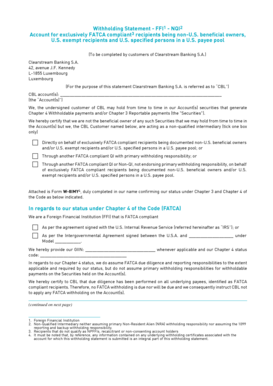 Withholding Statement FFI1 NQI2