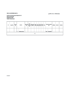 Non Performing Assets Statement
