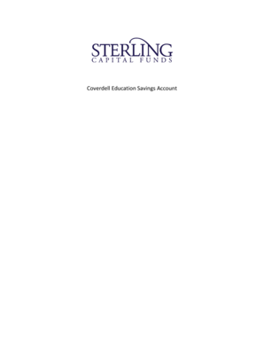 Coverdell Education Savings Account Application