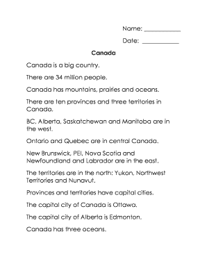 Canada Geography Quiz
