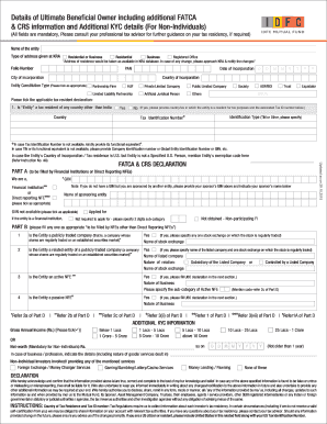 Ultimate Beneficial Owner Declaration Form