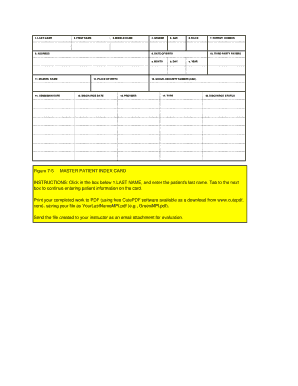 Patient Information Form