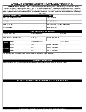 Form preview