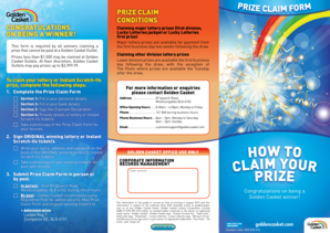 Prize Claim Form