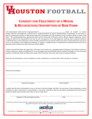 Consent for Treatment of a Minor