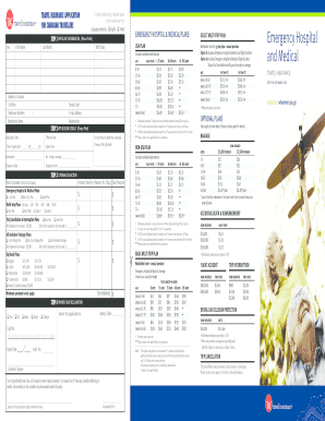 Travel Insurance Application Form