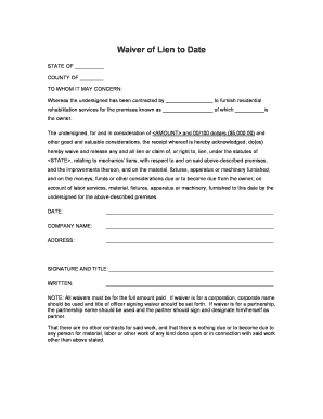 fillable waiver of lien to date download templates in pdf illinois inheritance tax waiver form