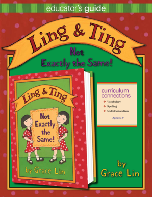 Educator's Guide for Children's Book Activities