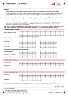 great eastern absolute assignment form