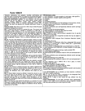 IRS Form 1099-R