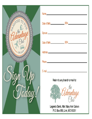 Personal Information Form