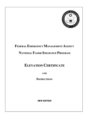 National Flood Insurance Program Elevation Certificate