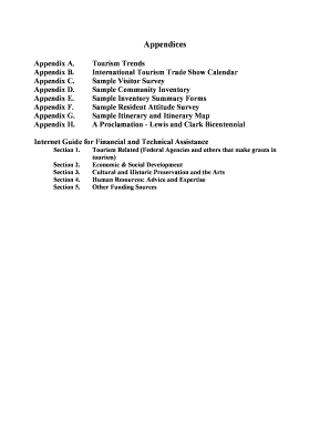 Sample Visitor Survey
