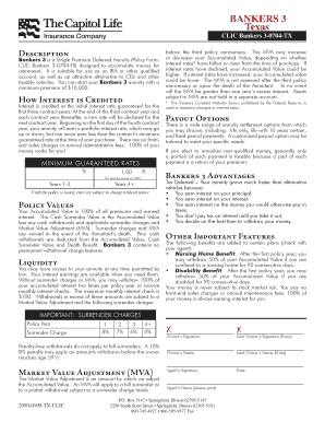 Bankers 3 Single Premium Deferred Annuity