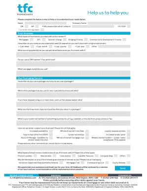 Business Survey Form
