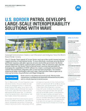 Fillable Online BORDER PATROL DEVELOPS Fax Email Print - pdfFiller