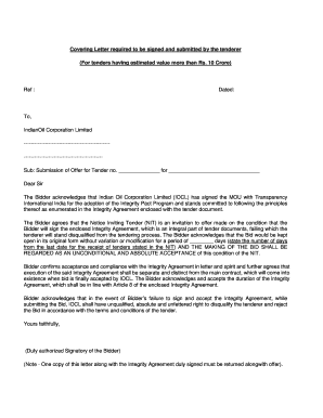 cover letter for enclosed signed contract - Edit, Print ...