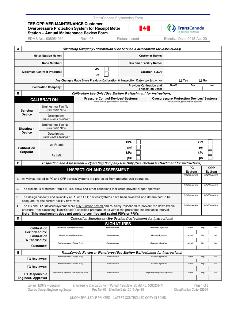 transcanada edms no 003858625 Preview on Page 1