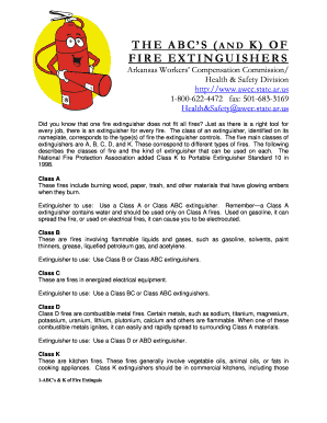 Fire Extinguisher Safety Guide