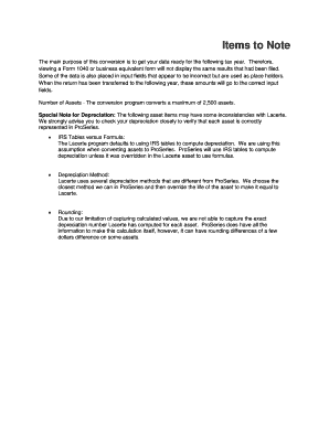 US Federal Tax Return Conversion Guide