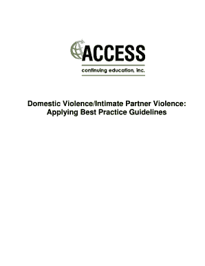 Domestic Violence Training Course