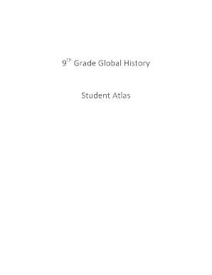 9th Grade Global History Student Atlas