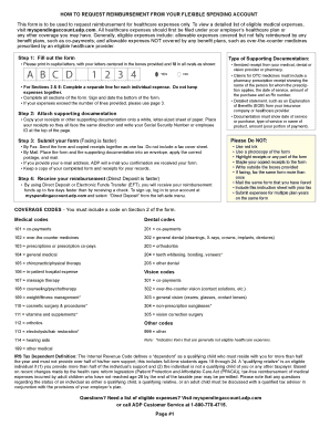 Healthcare Expense Reimbursement Form
