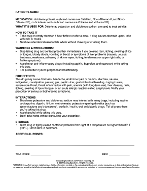 Diclofenac Medication Guide