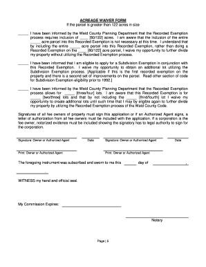 RECORDED EXEMPTION (RECX) SUBMITTAL CHECKLIST TH DEPARTMENT OF PLANNING SERVICES * 1555 N