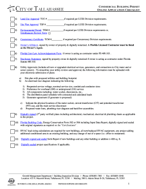 Commercial Building Permit Application