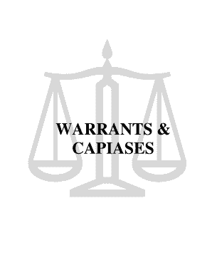 Warrant of Arrest Template