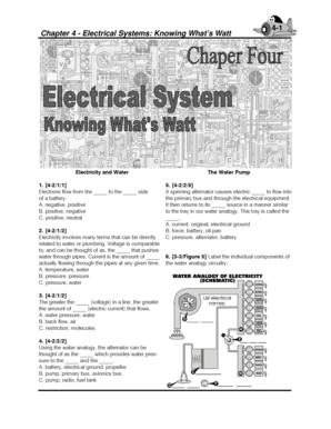Electrical Systems Study Guide