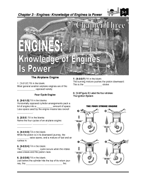 Airplane Engine Knowledge Workbook