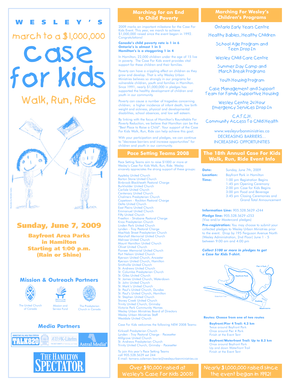 Case For Kids Pledge Form