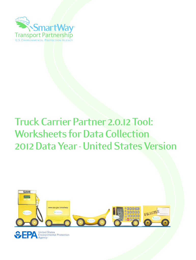 Truck Carrier Tool-Worksheets, All (PDF) - US Environmental ... - epa Preview on Page 1