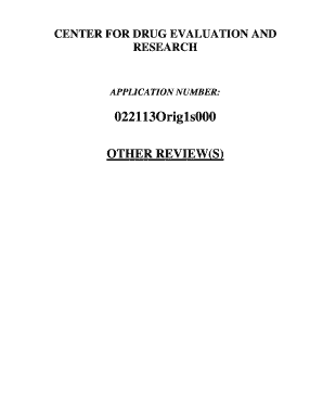 Drug Approval Application Form